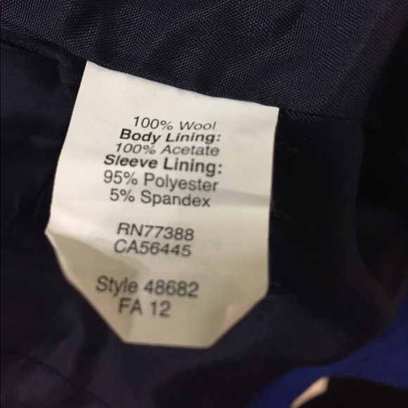 J. Crew School Boy Royal Blue Blazer Size 2 - Picture 8 of 8